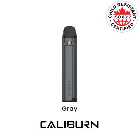 Uwell Caliburn A2S Pod Kit Pacific Smoke Gray 25.99 Vape Cloud