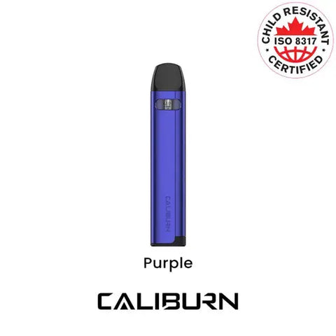 Uwell Caliburn A2S Pod Kit Pacific Smoke Purple 25.99 Vape Cloud