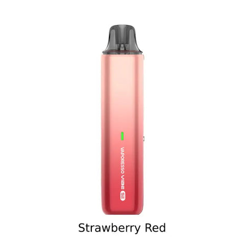 Vaporesso Vibe SE Open Pod Kit Pacific Smoke Strawberry Red 14.55  Vape Cloud