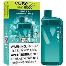 Vuse - Go 8000 - Mint Ice | Vape Cloud Canada Imperial Tobacco