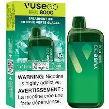 Vuse - Go 8000 - Spearmint Ice | Vape Cloud Canada Imperial Tobacco