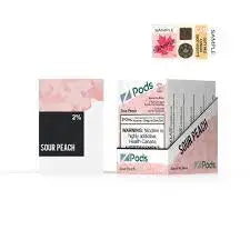 Z Pods - Peach Sting (Sour Peach) | Vape Cloud Canada Smoke Arsenal