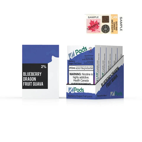 Z Pods - Blueberry Dragon Fruit Guava | Vape Cloud Canada Smoke Arsenal