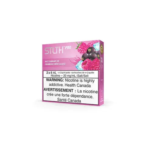 STLTH Pro Pods - Razz Currant Ice | Vape Cloud Canada Valor