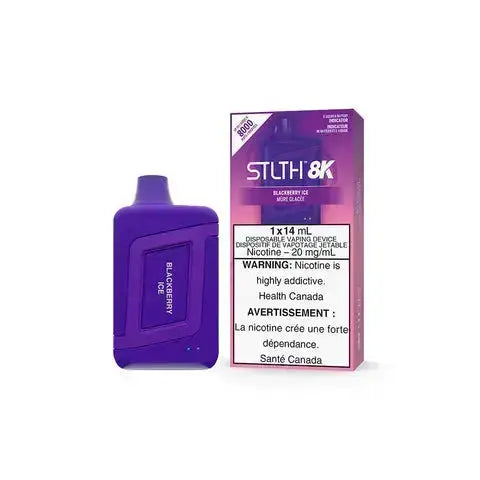 STLTH 8k Pro | Vape Cloud Canada Valor 12mg-ON-Tax-Blackberry-Ice 36.50 Vape Cloud