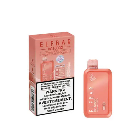Elf Bar BC10K - Vape Cloud Canada Smoke Arsenal 20mg-ON-Tax-Watermelon-Ice 36.99 Vape Cloud