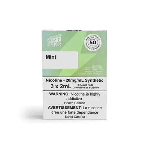 Boosted Pods - Mint (STLTH Compatible Pods) | Vape Cloud Canada Get Clouds