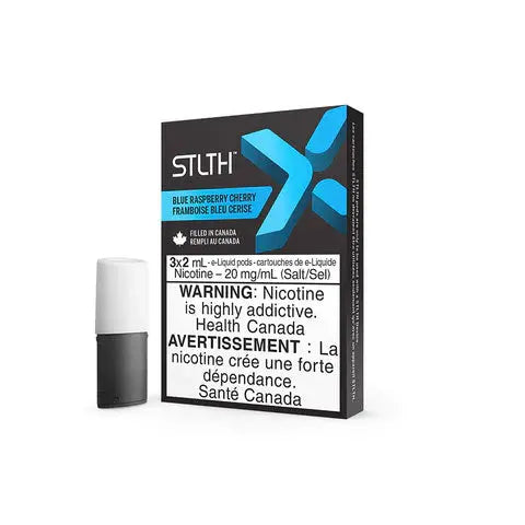 STLTH Pods X - Blue Raspberry Cherry | Vape Cloud Canada Valor