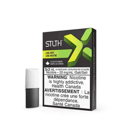STLTH Pods X - Lime Mint | Vape Cloud Canada Valor