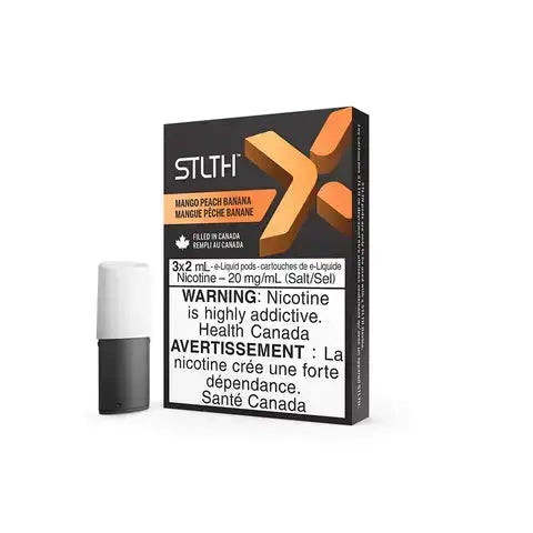STLTH Pods X - Mango Peach Banana | Vape Cloud Canada Valor