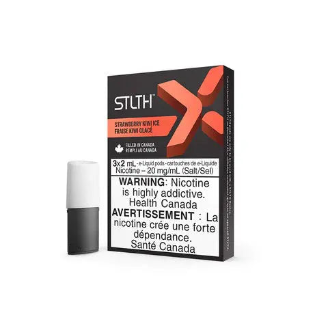 STLTH Pods X - Strawberry Kiwi Ice | Vape Cloud Canada Valor