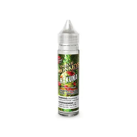 Twelve Monkeys Freebase - Hakuna (60mL) | Vape Cloud Canada Pacific Smoke