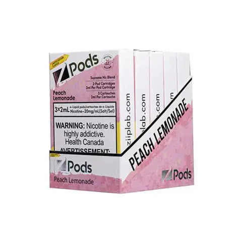 Z Pods - Peach Lemonade | Vape Cloud Canada Smoke Arsenal