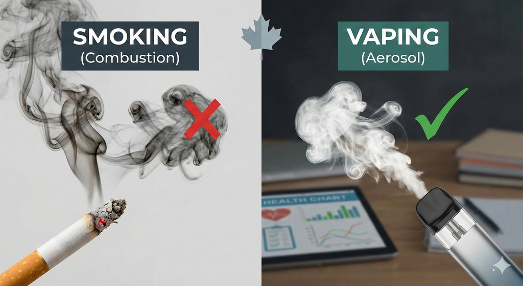 Is Vaping Safer Than Smoking: A Canadian Perspective - Vape Cloud