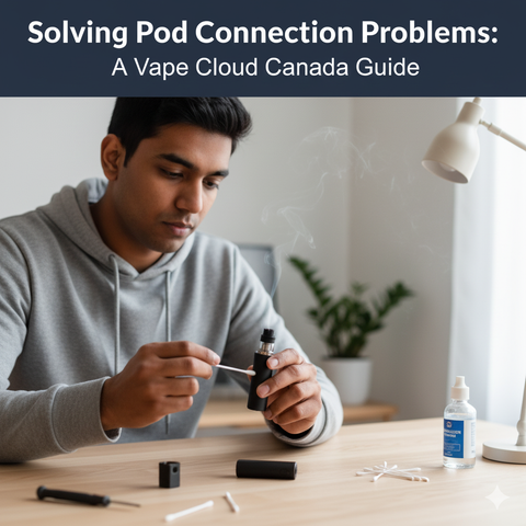 Solving Pod Connection Problems: A Vape Canada Guide - Vape Vape Cloud Solving Pod Connection Problems: A Vape Canada Guide - Vape Vape Cloud