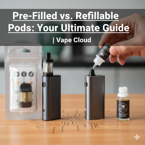 Pre-Filled-vs.-Refillable-Pods-Your-Ultimate-Guide-Vape-Cloud Vape Cloud