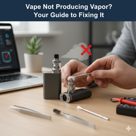 Vape Not Producing Vapor? Your Guide to Fixing It - Vape Cloud Vape Not Producing Vapor? Your Guide to Fixing It - Vape Cloud