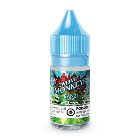 Twelve Monkeys Nic Salt - Kanzi Iced (30mL) | Vape Cloud Canada Pacific Smoke    Vape Cloud