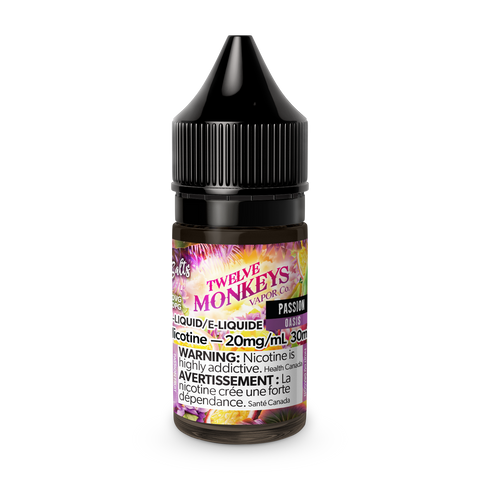 Twelve Monkeys - Passion - (30mL) Pacific Smoke    Vape Cloud