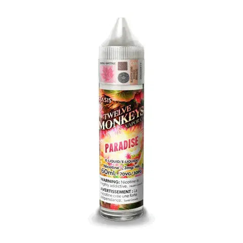 Twelve Monkeys Freebase E-Liquid | Vape Cloud Canada