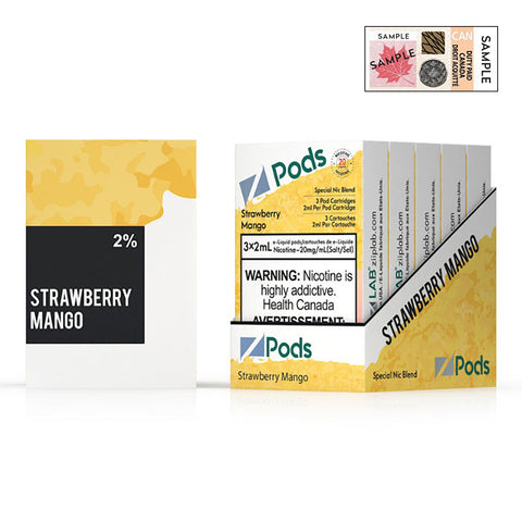 Z Pods - Strawberry Mango | Vape Cloud Canada