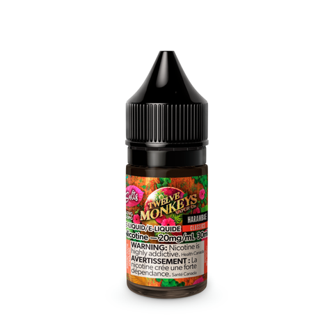 Twelve Monkeys Nic Salt - (30mL) - Harambae