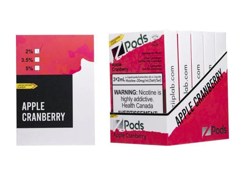 Z Pods - Apple Cranberry | Vape Cloud Canada