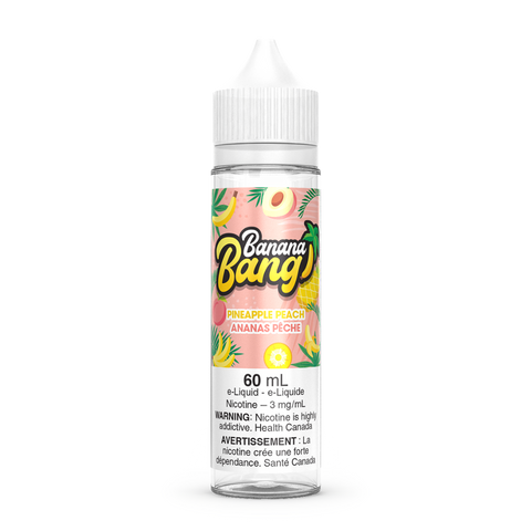 Banana Bang Freebase - Pineapple Peach (60mL) | Vape Cloud Canada