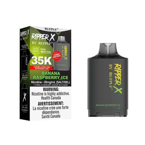 RIPPER X 35K Pods | Vape Cloud Canada GCore Banana-Raspberry-Ice 38.99  Vape Cloud