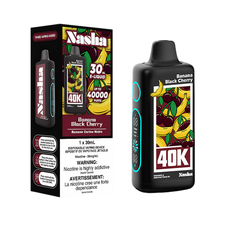 Nasha 40K Disposable Vape | Vape Cloud Canada 1DISTRO    Vape Cloud