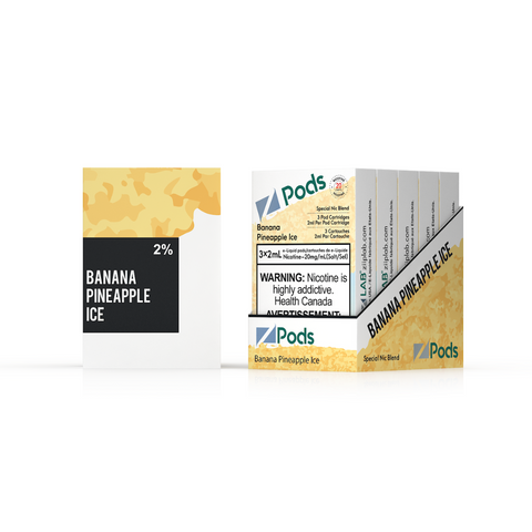 Z Pods  | Vape Cloud Canada Z Land 20mg ON Tax / Banana Pineapple Ice 20.99  Vape Cloud