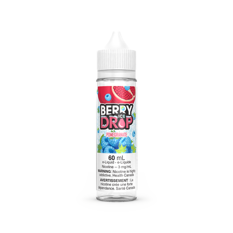 Berry Drop Ice Freebase - Pomegranate (60mL) | Vape Cloud Canada