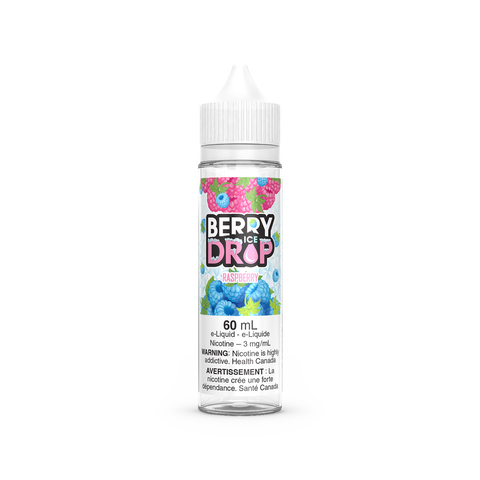 Berry Drop Ice Freebase - Raspberry (60mL) | Vape Cloud Canada