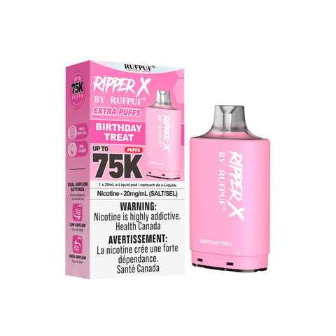 Ripper X 75k Pods | Vape Cloud Canada GCore Birthday Treat 34.99  Vape Cloud