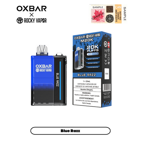 OxBar M20K - Blue Razz | Vape Cloud Canada