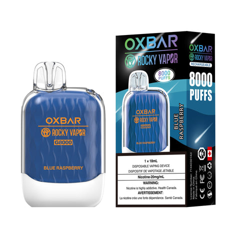 OxBar G8000 | Vape Cloud Canada Nimbus Distro 20mg ON Tax / Blue Raspberry 33.99  Vape Cloud