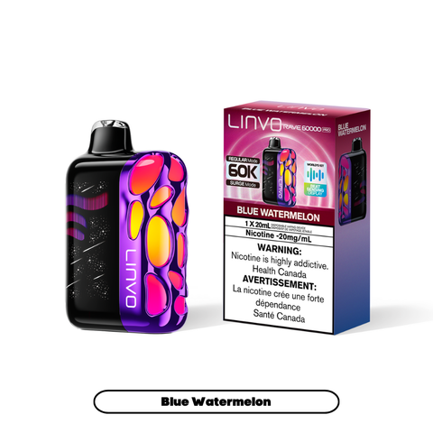 LINVO Rave 60K Pro (20 mL, 20 mg) Up to 60,000 Puffs | Canada Vape Cloud LINVO Rave 60K Pro (20 mL, 20 mg) Up to 60,000 Puffs | Canada Vape Cloud
