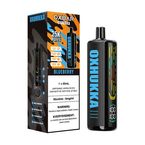 OxBar Oxhukka | Vape Cloud Canada Nimbus Distro 20mg ON Tax / Blueberry 40.99  Vape Cloud