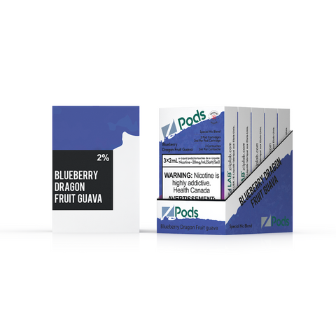 Z Pods  | Vape Cloud Canada Z Land 20mg ON Tax / Blueberry Dragon Fruit Guava 20.99  Vape Cloud