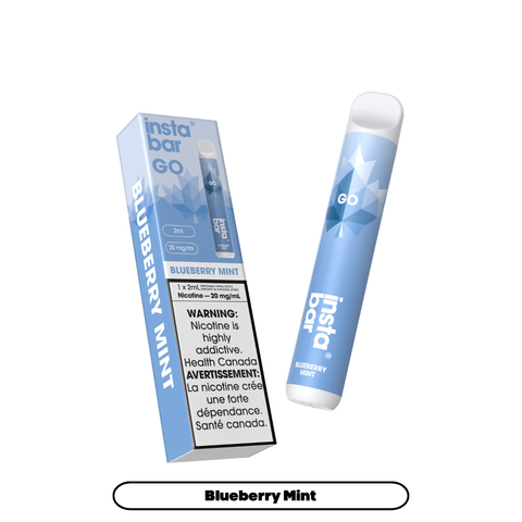 Insta Bar GO Disposable 2 mL (20 mg) 600 Puffs | Canada Vape Cloud Insta Bar GO Disposable 2 mL (20 mg) 600 Puffs | Canada Vape Cloud