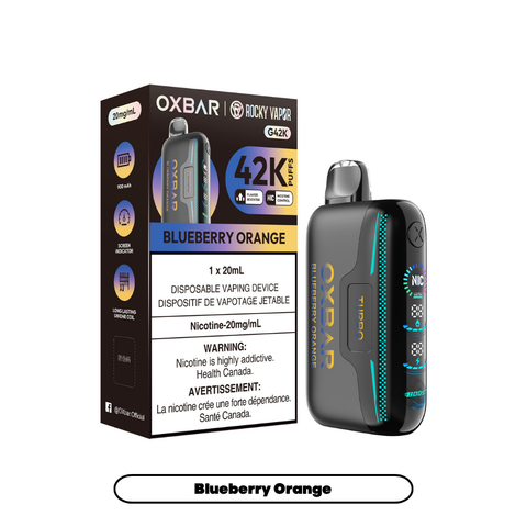 Rocky Vapor Oxbar G42K | Vape Cloud Canada Nimbus Distro 20mg ON Tax / Blueberry Orange 41.99  Vape Cloud