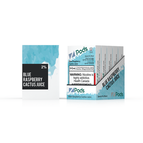 Z Pods  | Vape Cloud Canada Z Land 20mg ON Tax / Blue Razz Cactus Kick (Blue Raspberr 20.99  Vape Cloud