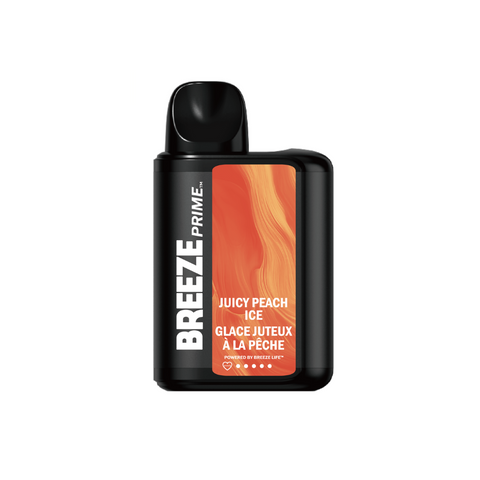 Breeze Prime - Juicy Peach Ice | Vape Cloud Canada