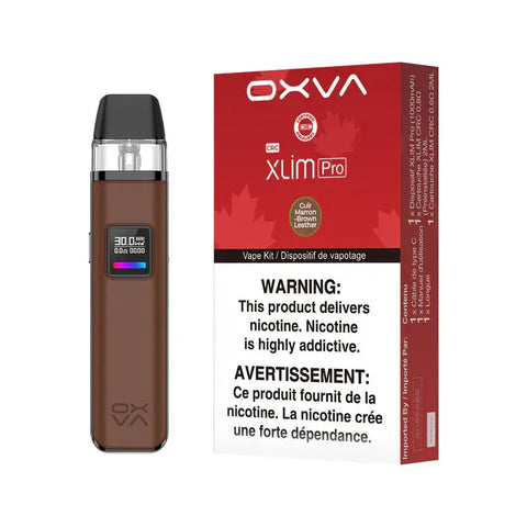 OXVA XLIM PRO POD KIT [CRC] Nimbus Distro Brown-Leather 27.50  Vape Cloud