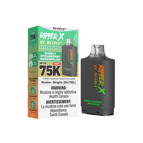Ripper X 75k Pods | Vape Cloud Canada GCore Bubbly Strawberry Watermelon 34.99  Vape Cloud