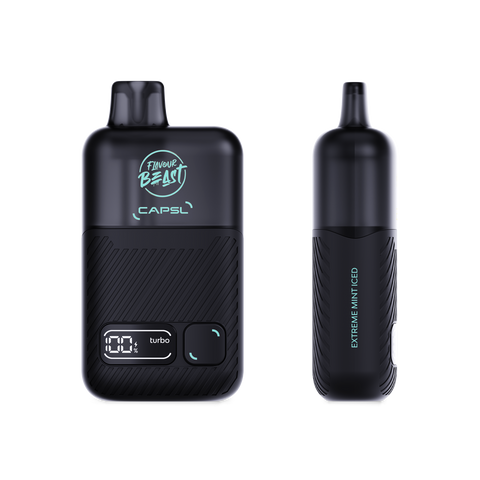 CAPSL AFX30 Disposable Vape by Flavour Beast Extreme Mint Iced