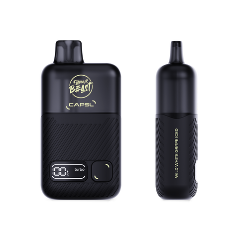 CAPSL AFX30 Disposable Vape by Flavour Beast Wild White Grape Iced