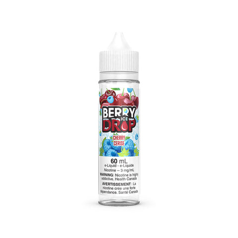 Berry Drop Ice Freebase - Cherry (60mL) | Vape Cloud Canada