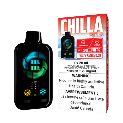 Chilla by Zilla -  Frosty Watermelon | Vape Cloud Canada Valor    Vape Cloud