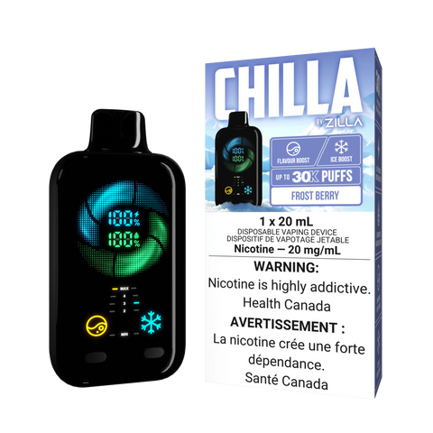 Chilla by Zilla -  Frost Berry | Vape Cloud Canada Valor    Vape Cloud